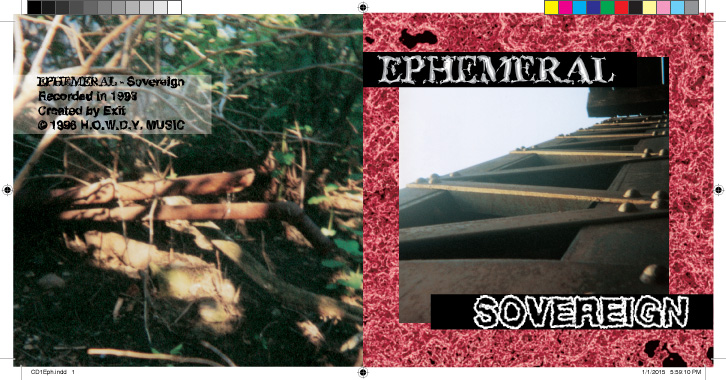 Ephemeral: Sovereign CD Cover Artwork